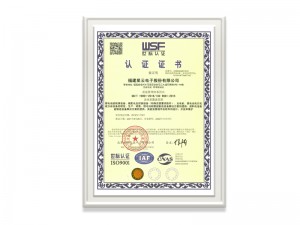 78cm威九国际(官方V9认证)品牌公司-Ace ClubISO9001证书（中文）